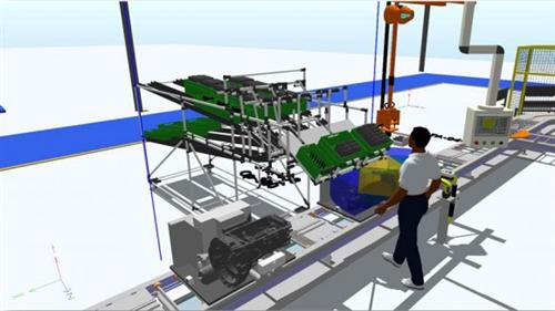 克莱斯勒利用3d技术建造新工厂